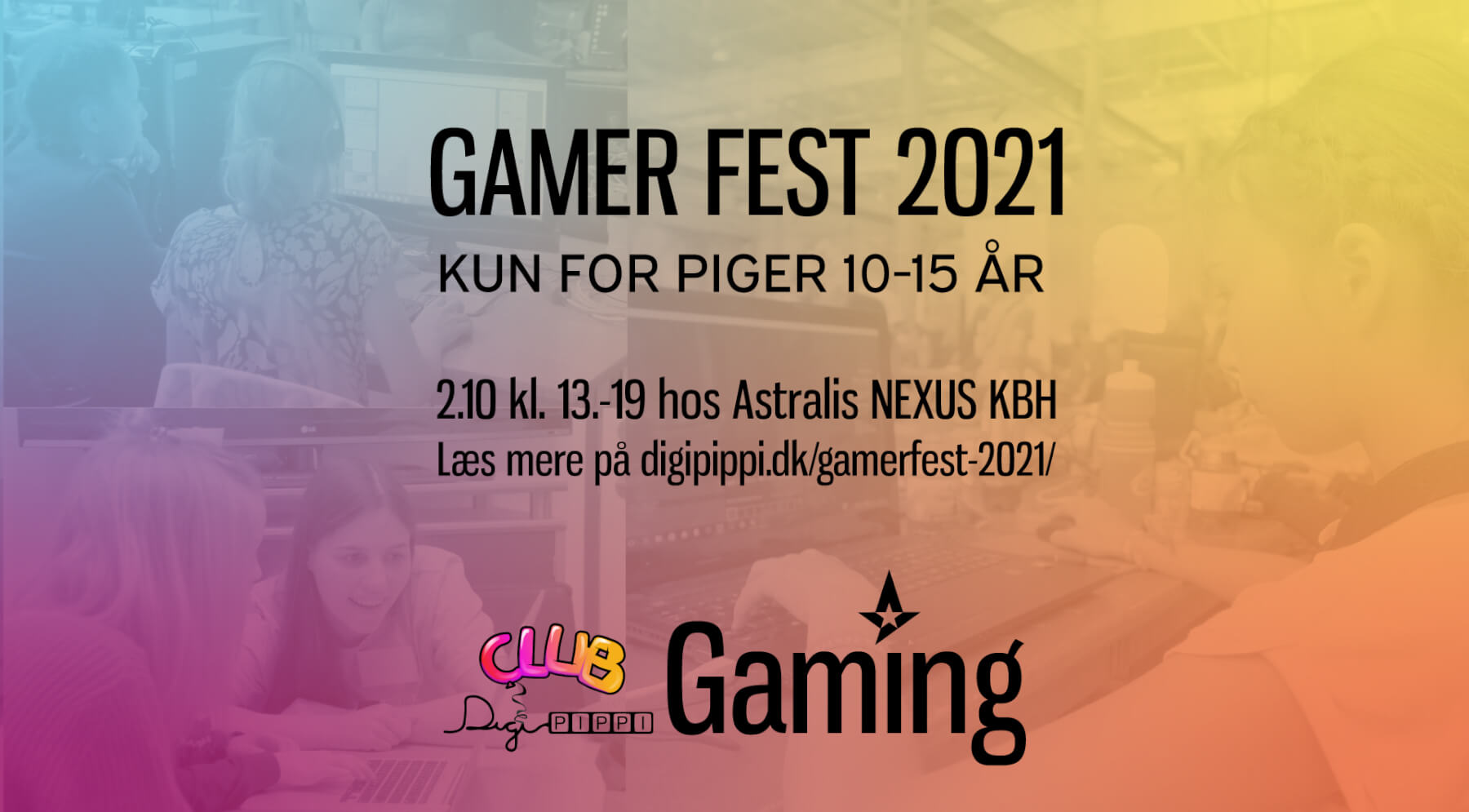 Kom til Gamer Fest – kun for piger!